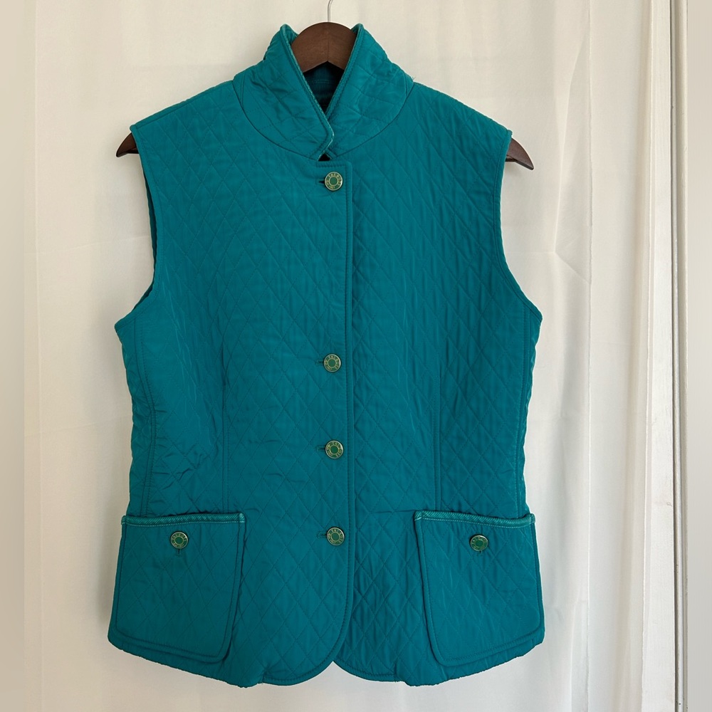 Talbots Petites Woman’s Puffed Vest Jacket